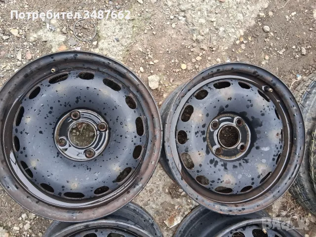 15цола за Пежо Ситроен 5×108 6.5J ×15 ет27, снимка 2 - Гуми и джанти - 56235224