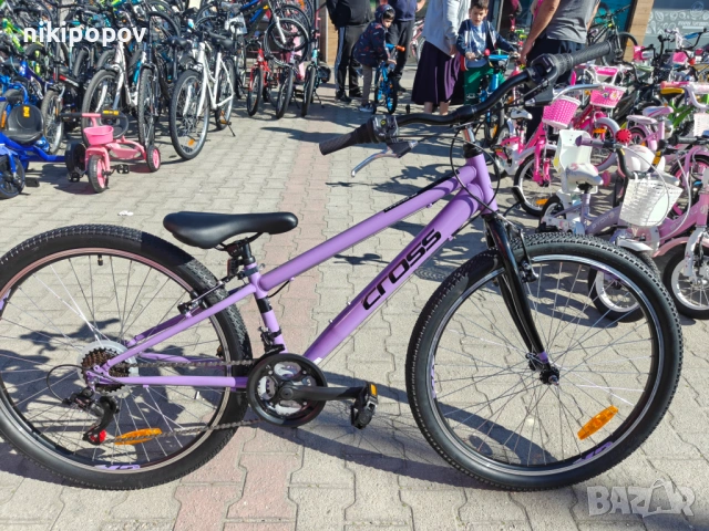 CROSS Велосипед 26" HARMONY лилав, снимка 2 - Велосипеди - 53830781