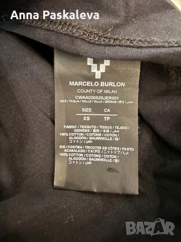 Тениска на Marcelo Burlon, снимка 3 - Тениски - 55772689
