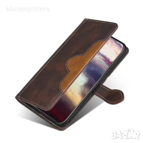 TCL 405 / 406 / 408 Magnetic Wallet Кожен Калъф и Протектор, снимка 8 - Калъфи, кейсове - 48294505