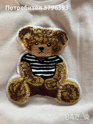 Комплект пола и блуза с мече, снимка 2 - Поли - 51704952