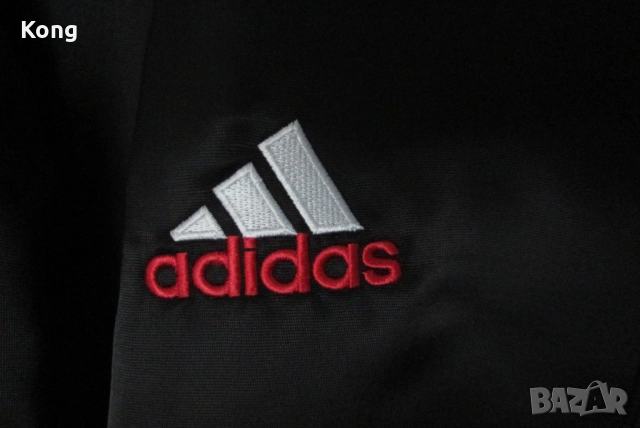 мъжко яке AC MILAN Adidas Equipment Italia бомбър Missing link с качулка Милан OPEL Италия, снимка 9 - Спортни дрехи, екипи - 52604442