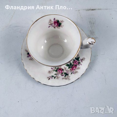 Чашка за кафе, Royal Albert Lavender Rose, снимка 2 - Чаши - 39999117