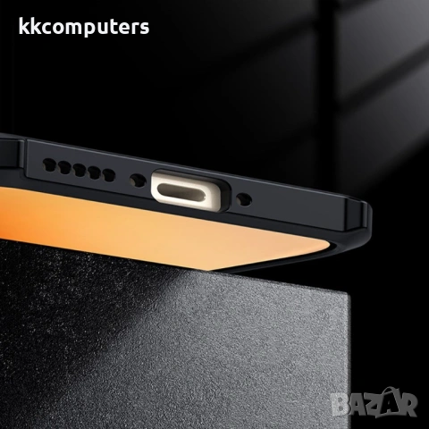 XUNDD Прозрачен Калъф за Samsung S26+ - TPU+Акрил, Airbag, 0.8mm ръбове, Черен, Протектор, снимка 6 - Резервни части за телефони - 53709936