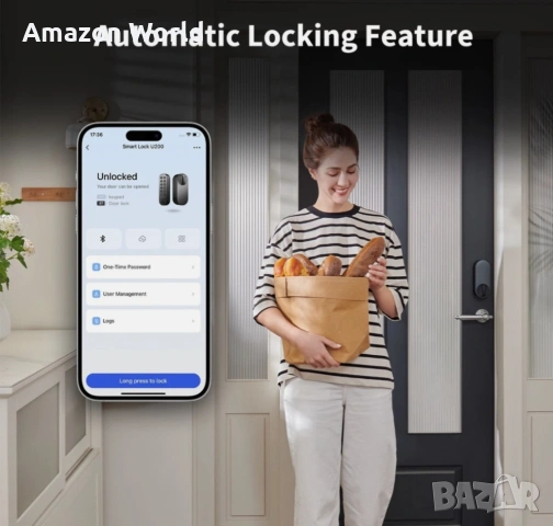 ‼️Смарт ключалка и клавиатура AQARA U200 Kit - МОСТАРЕН‼️, снимка 11 - Други стоки за дома - 53755734