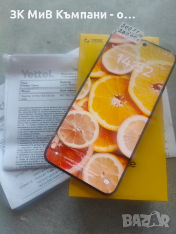 Realme 14 Pro+ 512gb Гаранция
