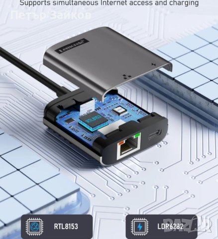 Интернет адаптер , снимка 7 - Мрежови адаптери - 40569049