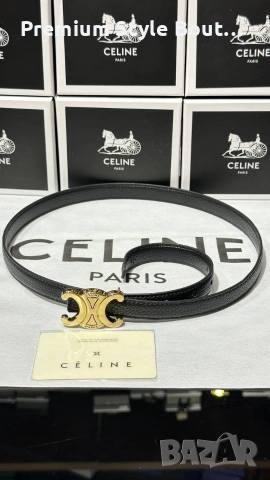 колани от естествена кожа в кутия celine , снимка 5 - Колани - 53744855
