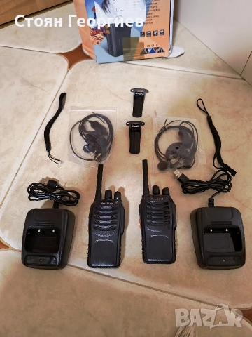 Чисто нови Комплект радиостанции Nestling BF-88E (2 броя), снимка 2 - Друга електроника - 52807317