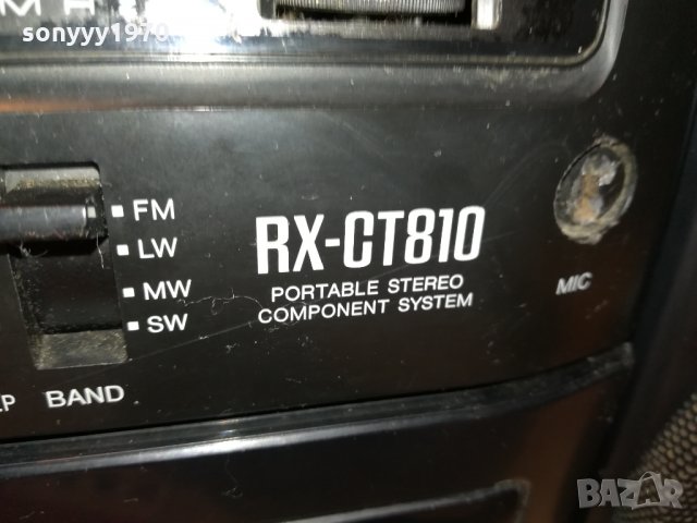 PANASONIC RX-CT810 1411211932, снимка 6 - Радиокасетофони, транзистори - 34804197