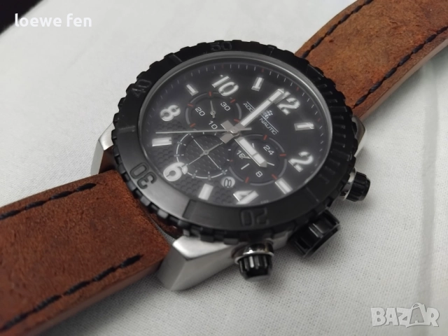 Adora - Немски мъжки часовник супер як 48 мм каса без копчетата ! Кварц !