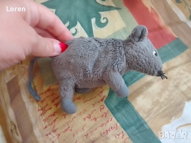 Подарявам!Плюшена играчка 🐭 мишка