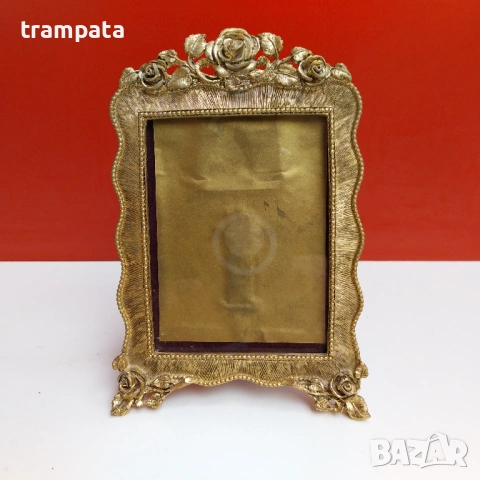 НАЙ ДОБРАТА ОФЕРТА Стара американска Бронзова рамка за снимка Wаtson 