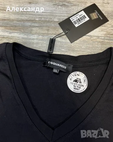 Dsquared - нова мъжка тениска. XXL, снимка 2 - Тениски - 55892268