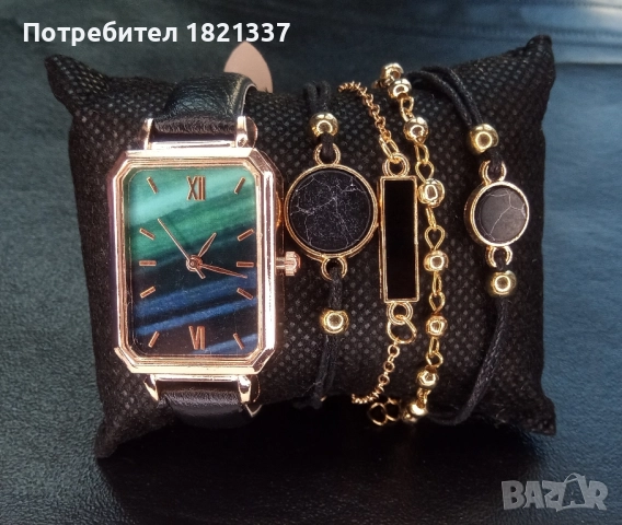 Дамски часовник с гривни , снимка 3 - Дамски - 51894387