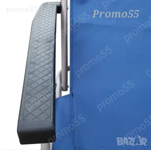 Туристически сгъваем стол с регулеруема облегалка до 120кг., снимка 4 - Къмпинг мебели - 50328128