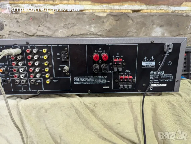 Ресийвър Yamaha htr-5630 rds , снимка 5 - Ресийвъри, усилватели, смесителни пултове - 49612518