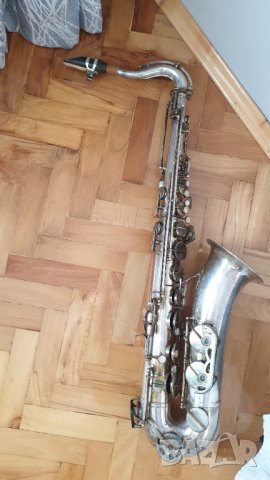 Посребрен саксофон Amati Kraslice Classic Deluxe, снимка 6 - Други - 41975216