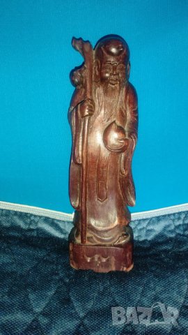 статуетка от сандалово дърво дърворезба, снимка 1 - Антикварни и старинни предмети - 41083481