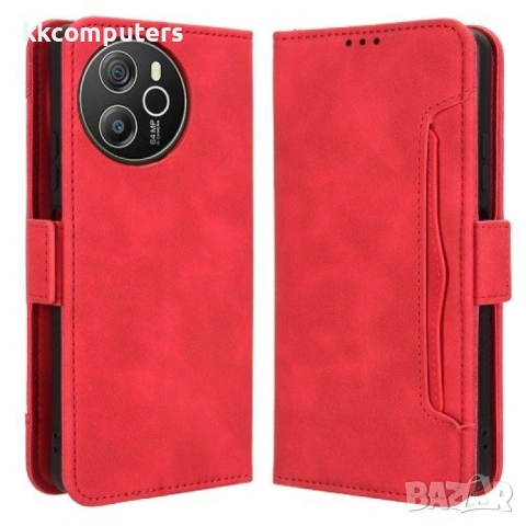 Blackview Shark 8 / Oscal Tiger 12 Multiple Card Slots /Magnetic Wallet Калъф и Протектор