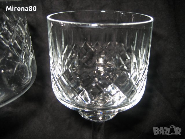 Български кристални чаши - 4 налични !, снимка 3 - Сервизи - 42380776