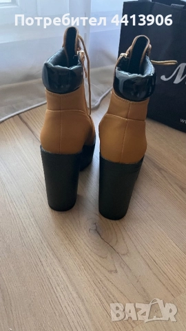 Дамски боти на ток, снимка 5 - Дамски боти - 51798263