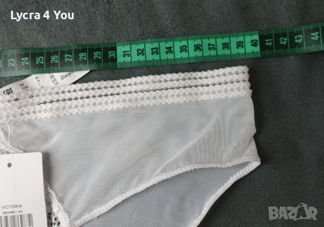 Нови френски тюлени бикини с дантела и красив колан на талията L/XL, снимка 9 - Бельо - 40854279