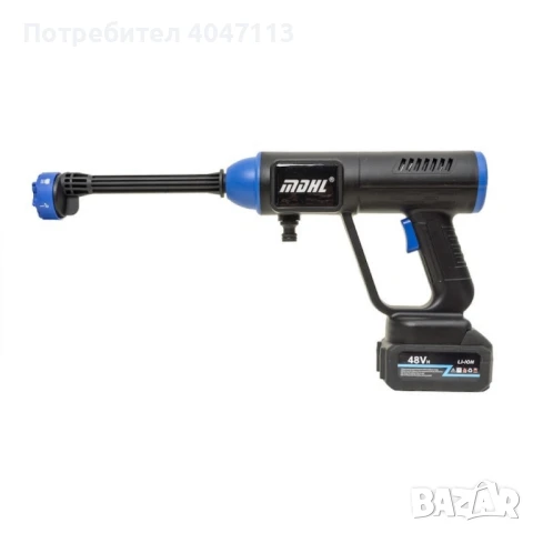 Акумулаторна водоструйка 48V – Пистолет за миене с LCD дисплей и 6 режима, снимка 3 - Други инструменти - 51364711