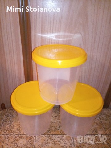 Пластмасови кофички за мед , снимка 2 - Кутии за храна - 41973853