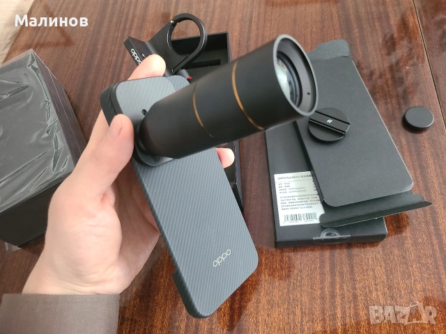 Oppo Hasselblad Teleconverter kit за Oppo Find X9 Pro (компактна версия) от Get Mobile , снимка 6 - Калъфи, кейсове - 53785446
