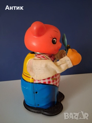 Стара Механична Играчка с Ключе от Соца, снимка 8 - Колекции - 53664818