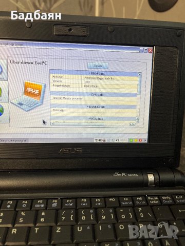 Мини лаптоп Asus / 7” / 2GB RAM / 4GB SSD , снимка 3 - Лаптопи за дома - 41687306
