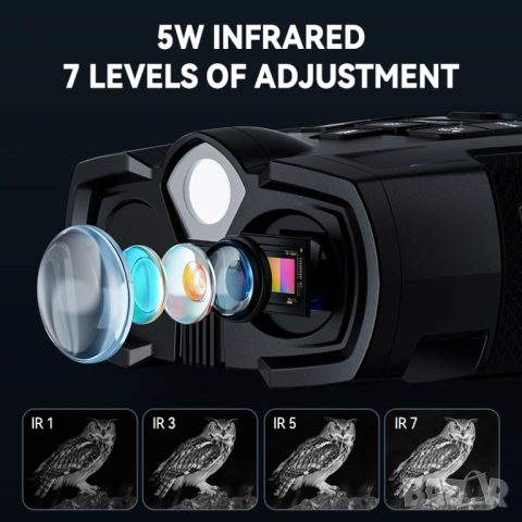 Бинoкъл за нощно виждане Inskam339, снимка 3 - Екипировка - 53752058