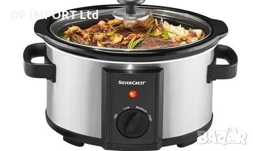 Тенджера за Бавно Готвене Слоу Кукър SILVERCREST 3.5L