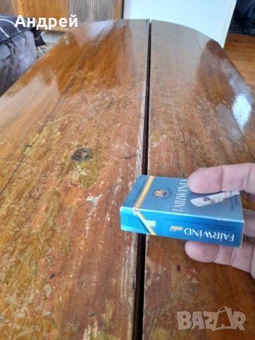 Стара кутия от цигари Fairwind, снимка 4 - Колекции - 53609122