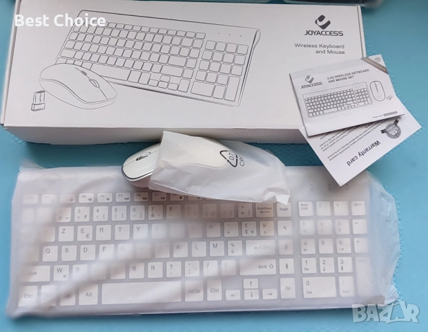 Безжична клавиатура Joyaccess 2,4 GHz, ултра тънка