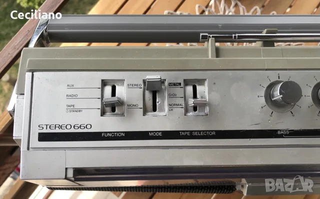 🔥 AIWA CS 660K -работещ радиокасетофон с уникален звук!, снимка 12 - Аудиосистеми - 56137295