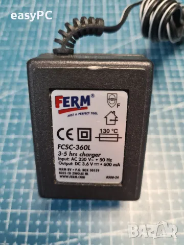Оригинален захранващ адаптер FERM FCSC-360L 3.6V 600mA 