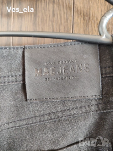 Черни мъжки дънки MAC JEANS, снимка 5 - Дънки - 53569332