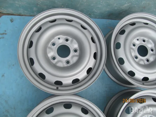   Метални джанти  с датчици за налягане в гумите  16 цола  5 x 127 mm. за - Fiat Freemont, снимка 4 - Гуми и джанти - 55791893