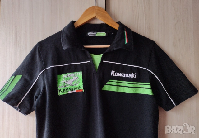 Kawasaki - мъжка поло блуза, снимка 4 - Тениски - 53755949