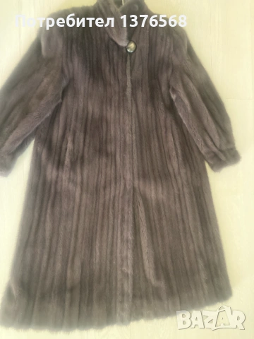 Луксозно палто от естествени норки