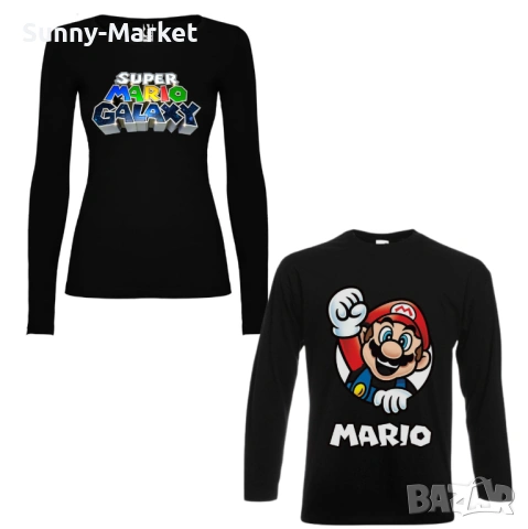 SUPER MARIO детски блузи и тениски Супер МАРИО, снимка 11 - Детски Блузи и туники - 53584403