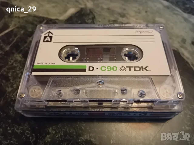 TDK D C-90 употребявани аудио касети, снимка 3 - Декове - 56272616