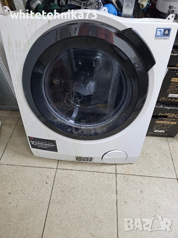 Предница със люк от пералня със сушилня AEG 