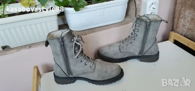 Ботуши Tamaris 40н.Естествена кожс, снимка 12 - Дамски ботуши - 52787595