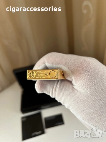 S.T. Dupont Ligne 2 Padron – запалка с два пламъка, снимка 6 - Запалки - 52666141