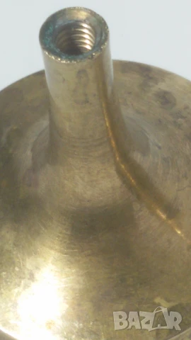 Малък месингов свещник, снимка 9 - Декорация за дома - 51276682