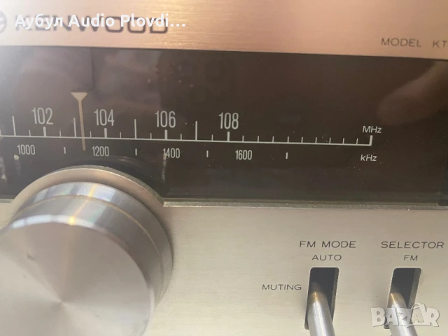Kenwood KT-3300 AM-FM Stereo Tuner, снимка 3 - Декове - 50916054