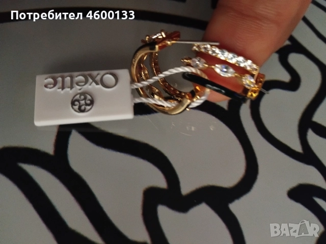 дамски обеци oxette нови, снимка 4 - Обеци - 51796500